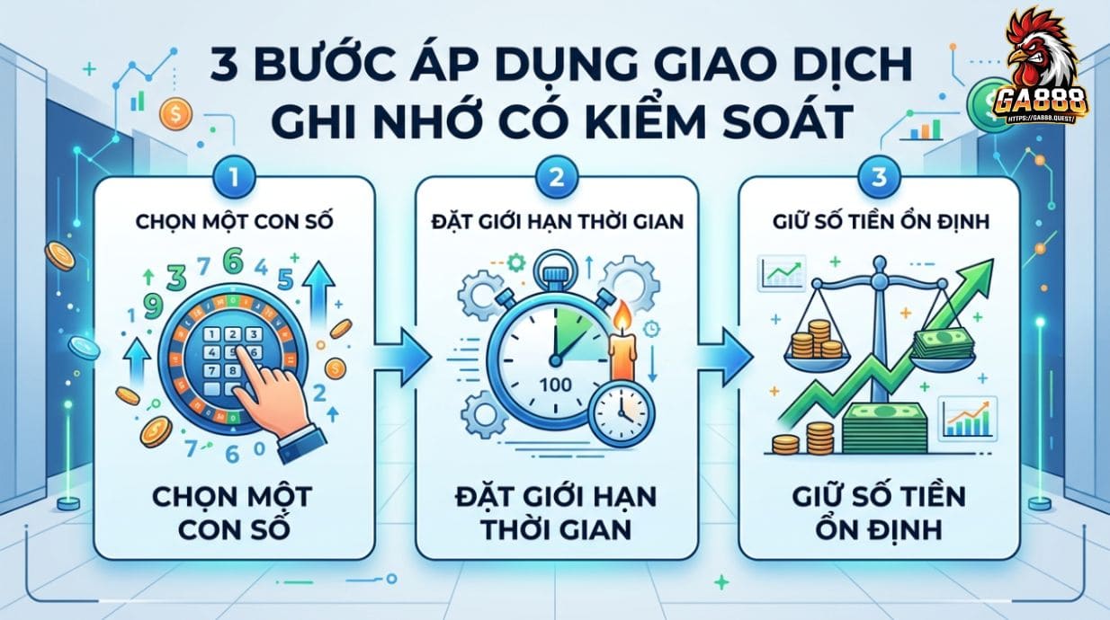 3 Bước Áp Dụng Bạc Nhớ Có Kiểm Soát