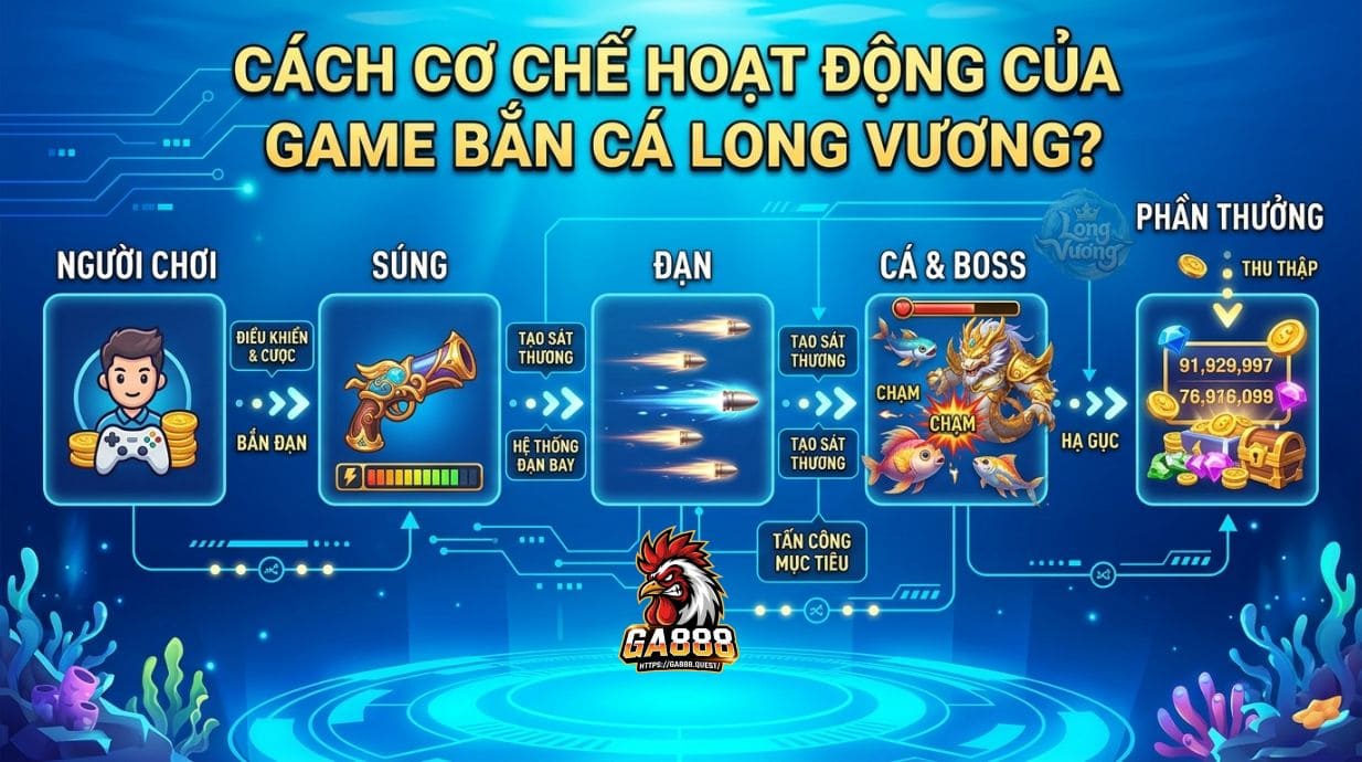 Bắn Cá Long Vương hoạt động như thế nào?