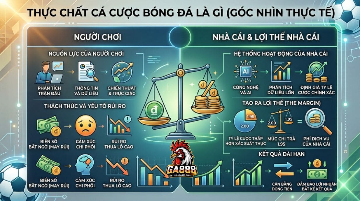 Cá độ bóng đá thực chất là gì
