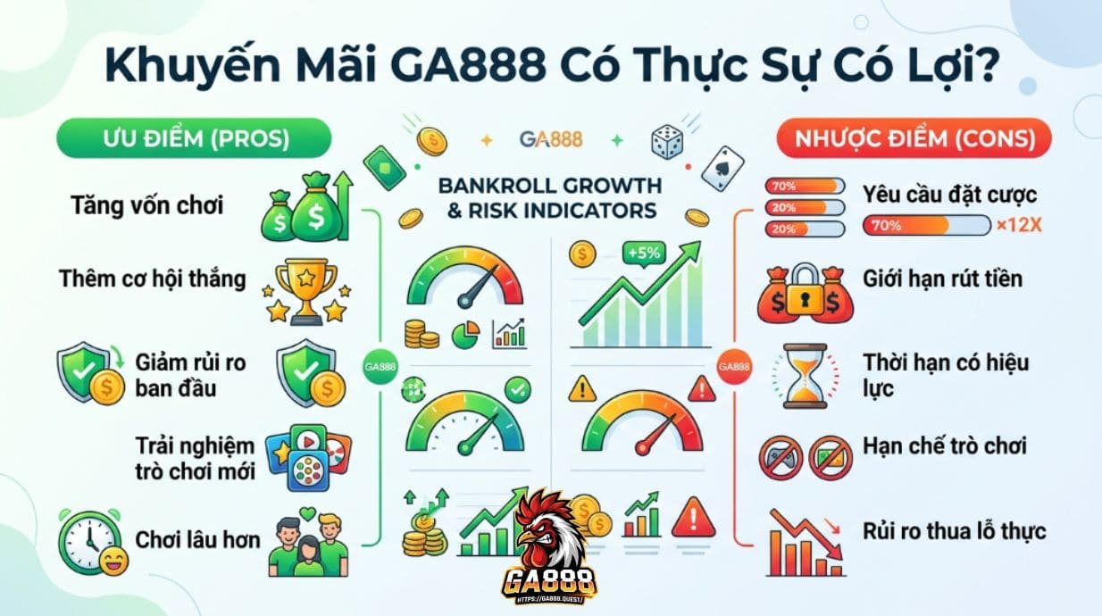 Khuyến Mãi GA888 Có Thực Sự Có Lợi?