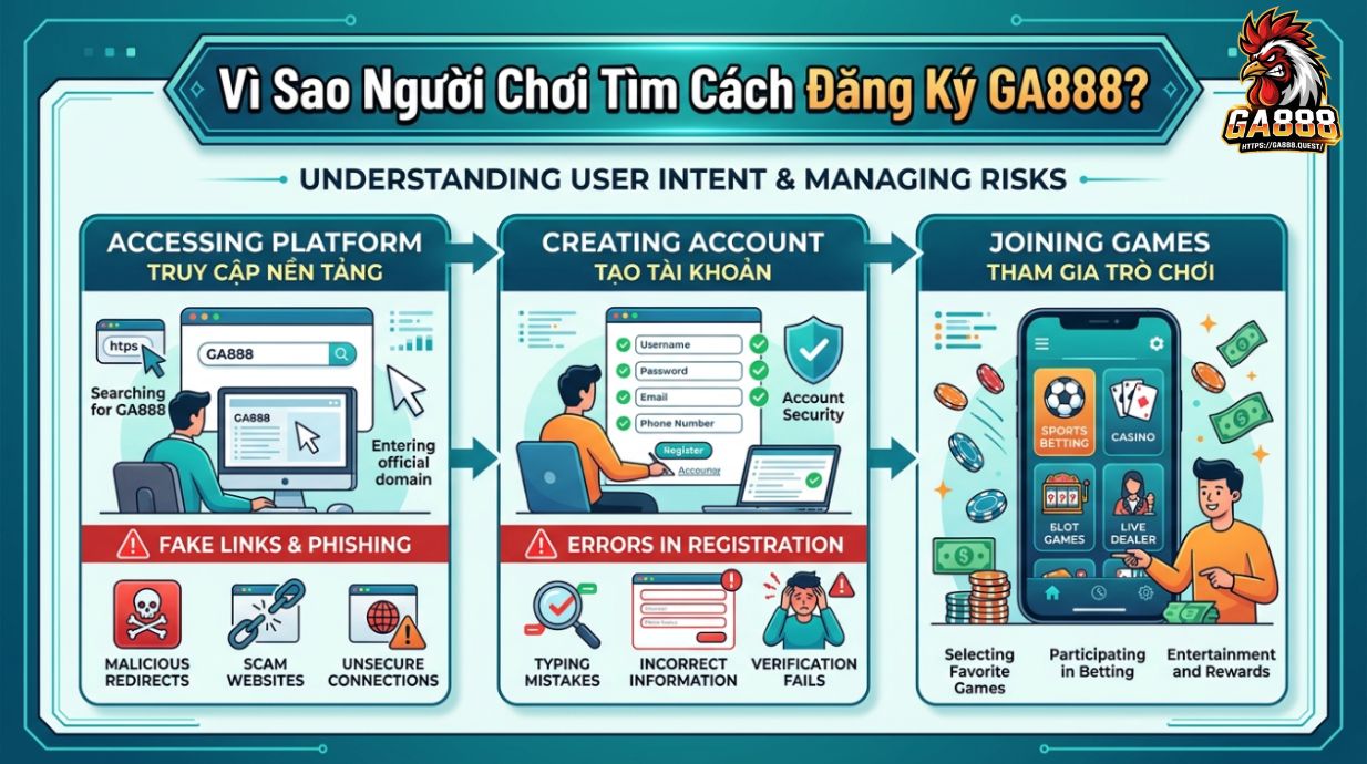 Vì Sao Người Chơi Tìm Cách Đăng Ký GA888?