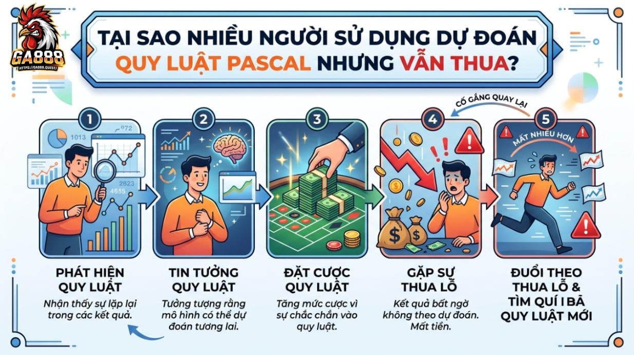 Vì sao nhiều người tìm soi cầu Pascal nhưng vẫn thua?