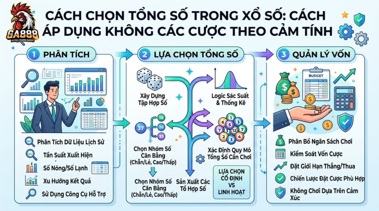 Cách Bắt Tổng Đề: Áp Dụng Thế Nào Để Không Đánh Theo Cảm Tính