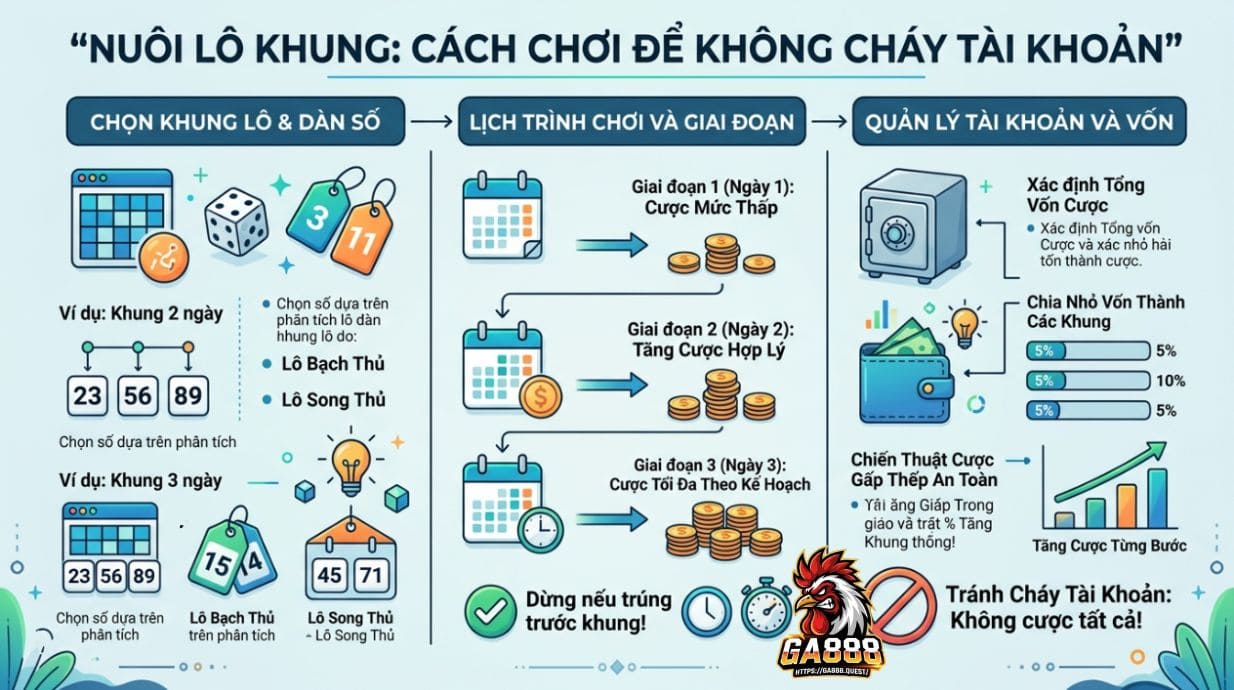 Nuôi Lô Khung: Cách Chơi Để Không Cháy Tài Khoản
